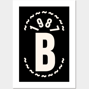 B alphabet Posters and Art